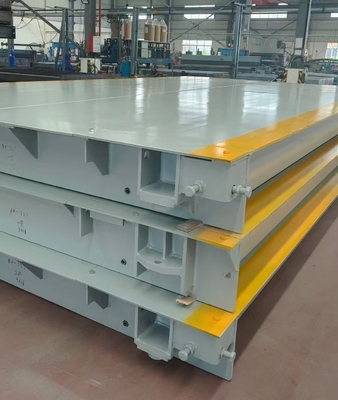-10C 50C içinde LED ekranla düz levha kamyon ölçek tartısı