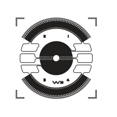 Membrane Rosette Round Foil Resistance Strain Gauge