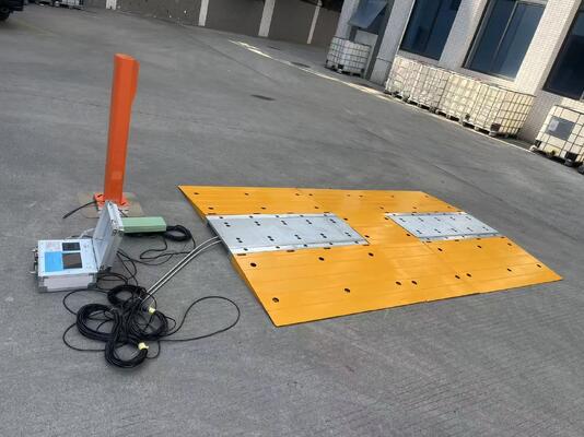 Araç Tartımı İçin Entegre Göstergeli Taşınabilir Dingil Tartısı