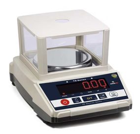 Yüksek Okuraklık Elektronik hassaslık dengesi İki satırlı ekran doğruluğu 0.1g Okuraklık 0.01g